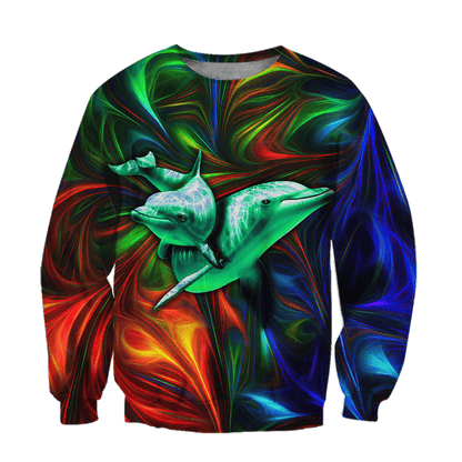 Colorful Dolphin Lover Unisex Shirts Pi13102001