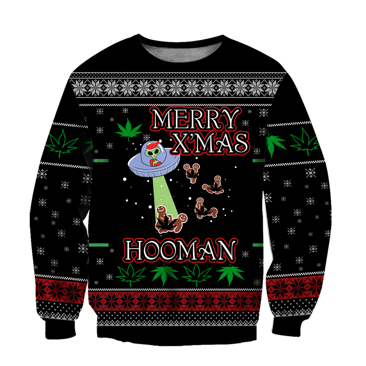 Ugly Christmas UFO Pi111102-Apparel-NNK-Sweat Shirt-S-Vibe Cosy™
