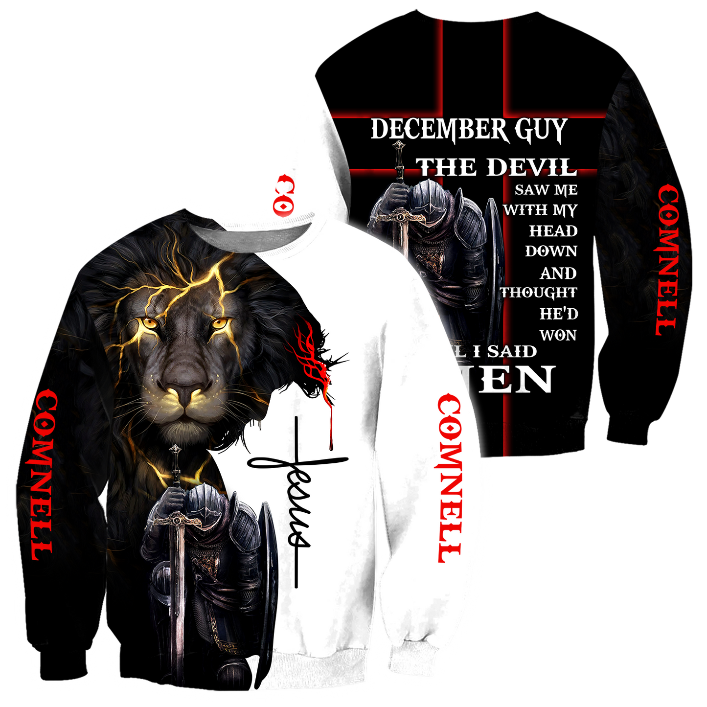 December Guy Custome Name 3D All Over Printed Shirts For Men and Women Pi250501S12A