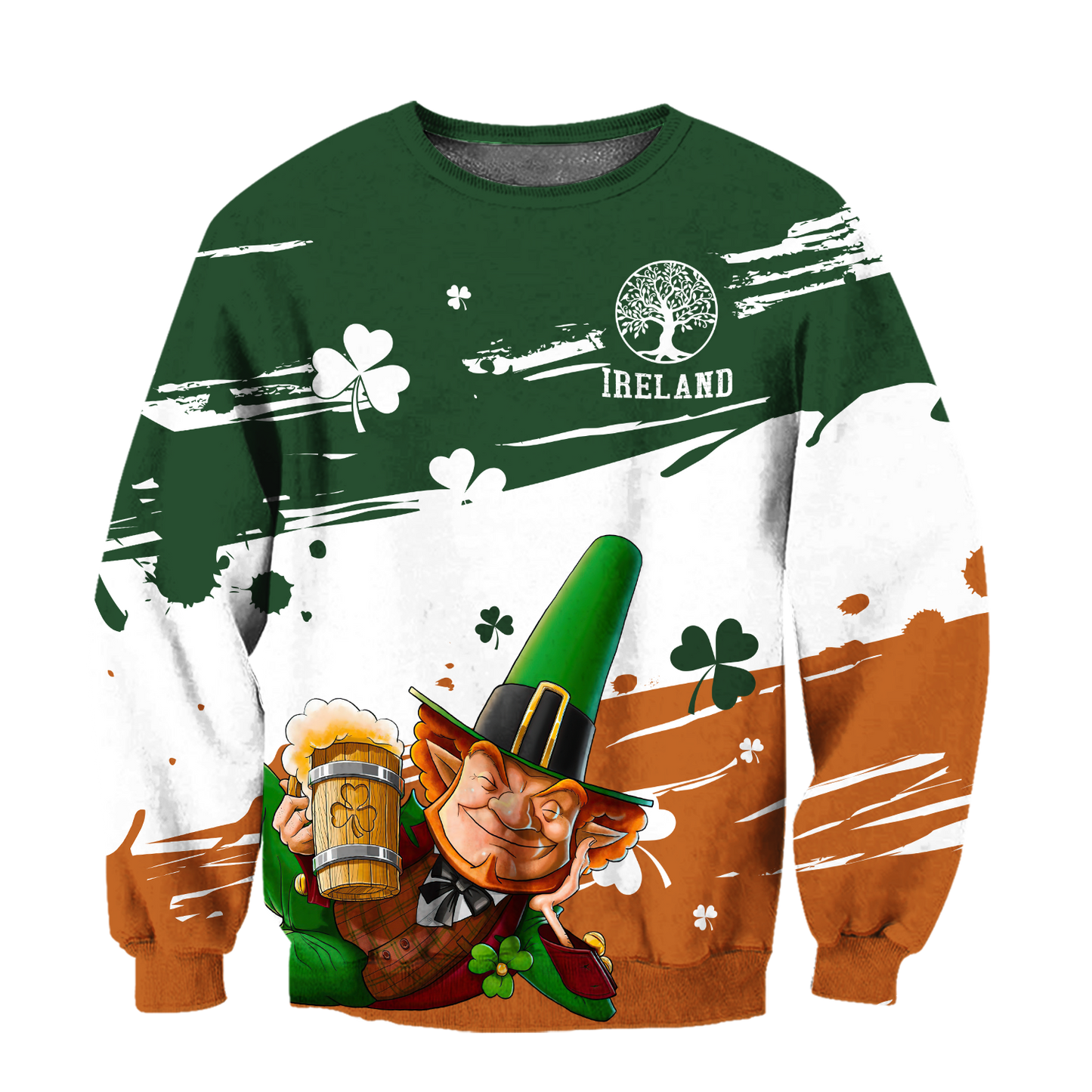 Irish St.Patrick day 3d hoodie shirt for men and women DD11112017