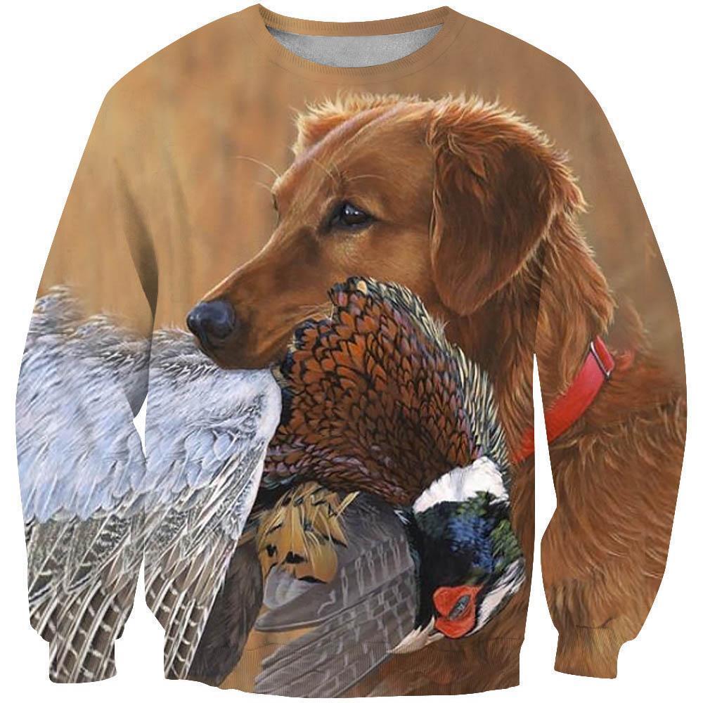 All Over Printed Mallard Hunting Shirts-Apparel-HbArts-Sweatshirt-S-Vibe Cosy™