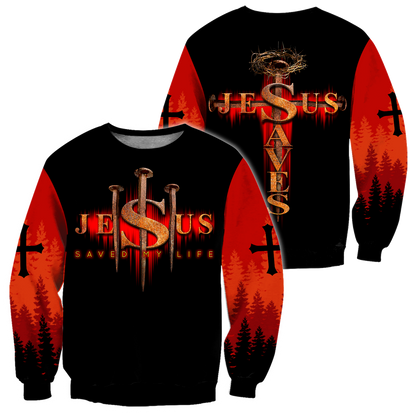 3D All Over Printed Shirts For Men and Women Easter Jesus Pi0401005-Apparel-TA-Sweatshirts-S-Vibe Cosy™