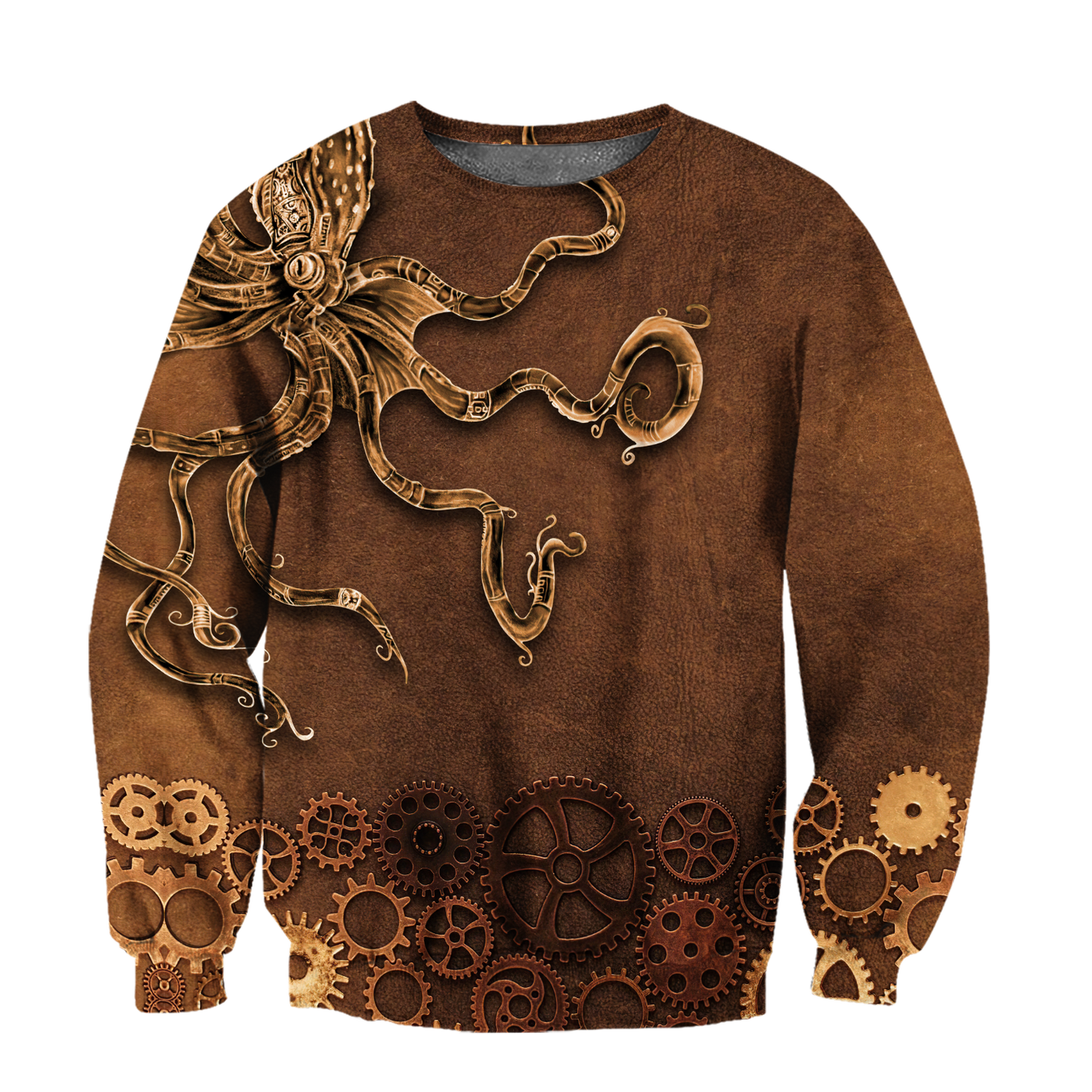 Octopus Steampunk Mechanic All Over Printed Hoodie For Men and Women DD11102002CL-NDD
