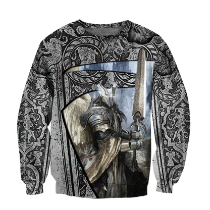 Stunning angel knight templar 3D all over printed for men and women HHT07092014
