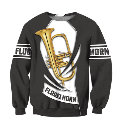Flugelhorn music 3d hoodie shirt for men and women HG HAC260203-Apparel-HG-Sweater-S-Vibe Cosy™