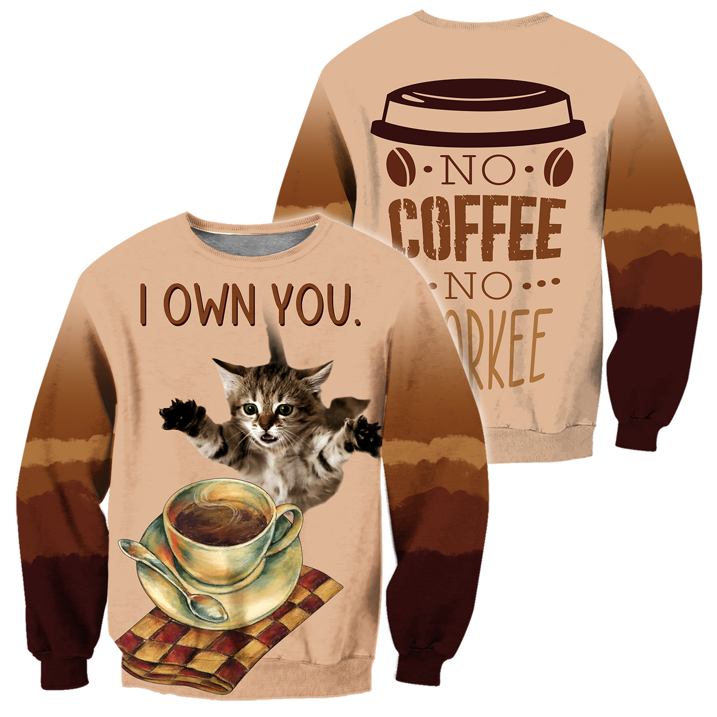 3D All Over Printed Differences Between Types Of World Coffee Shirts and Shorts Pi271105 PL-Apparel-PL8386-sweatshirt-S-Vibe Cosy™