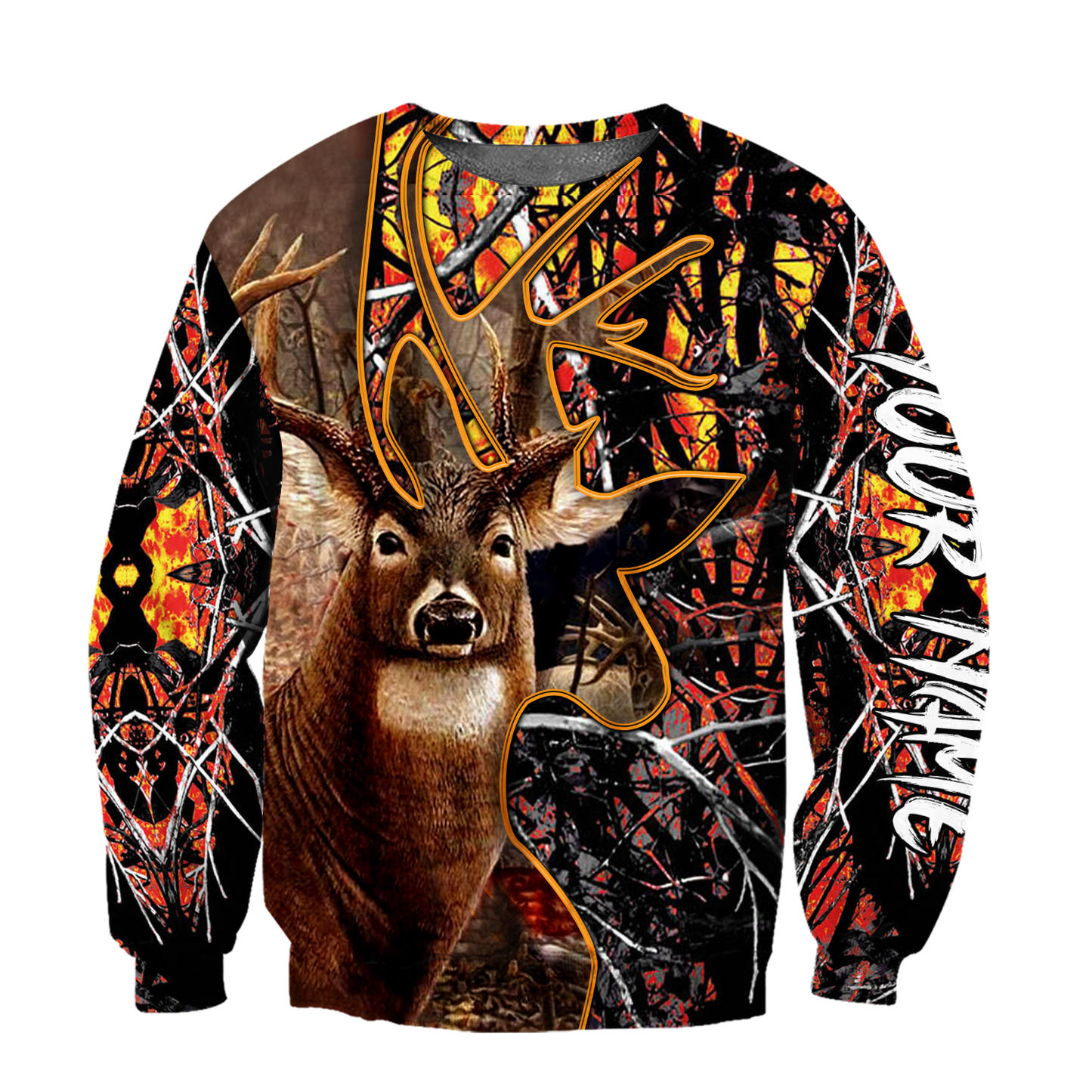 3D Hunting Deer Custom Name Unisex Shirts TNA10212005