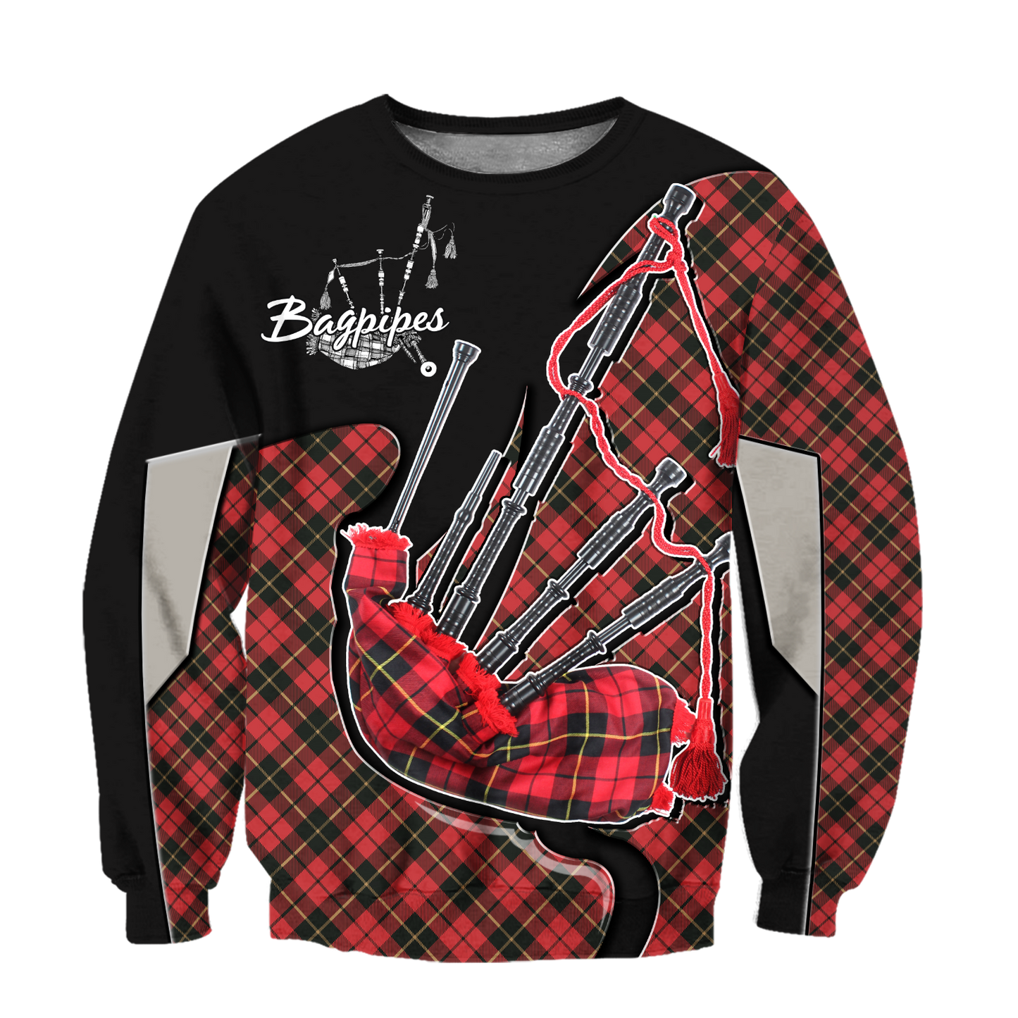 Bagpipes music 3d hoodie shirt for men and women HG HAC290201-Apparel-HG-Sweater-S-Vibe Cosy™