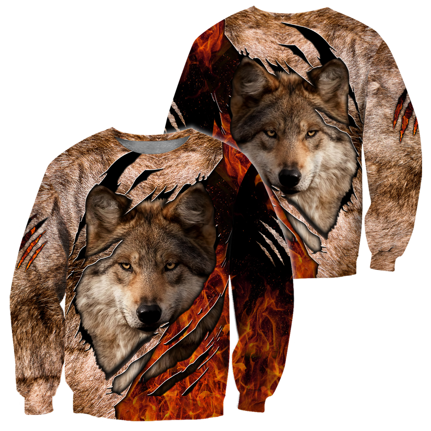 Wolf hoodie shirt for men and women HAC310806