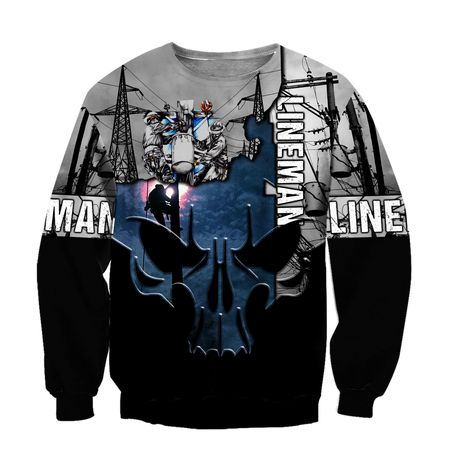 Lineman 3D All Over Printed Hoodie HAC230901