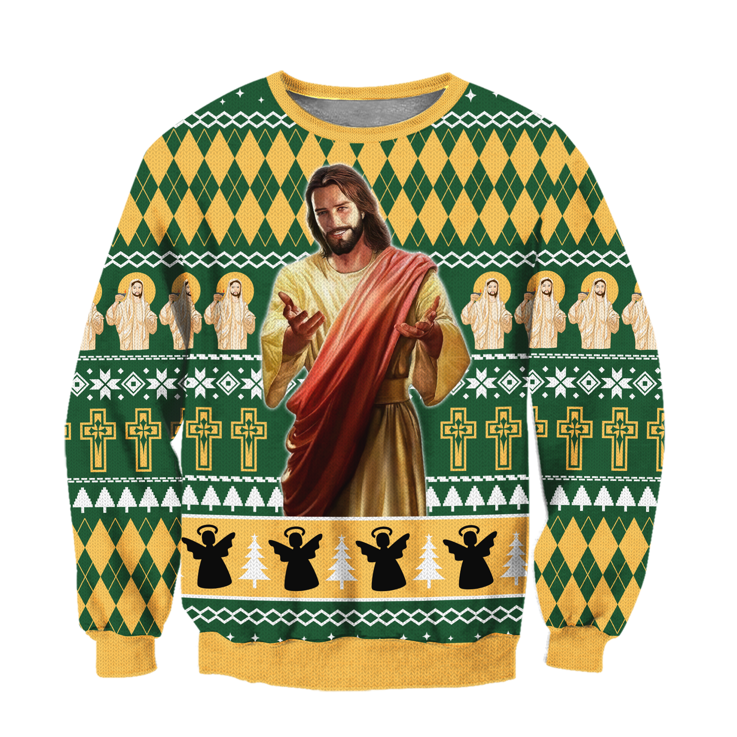Premium Christian Jesus Catholic 3D Printed Unisex Shirts
