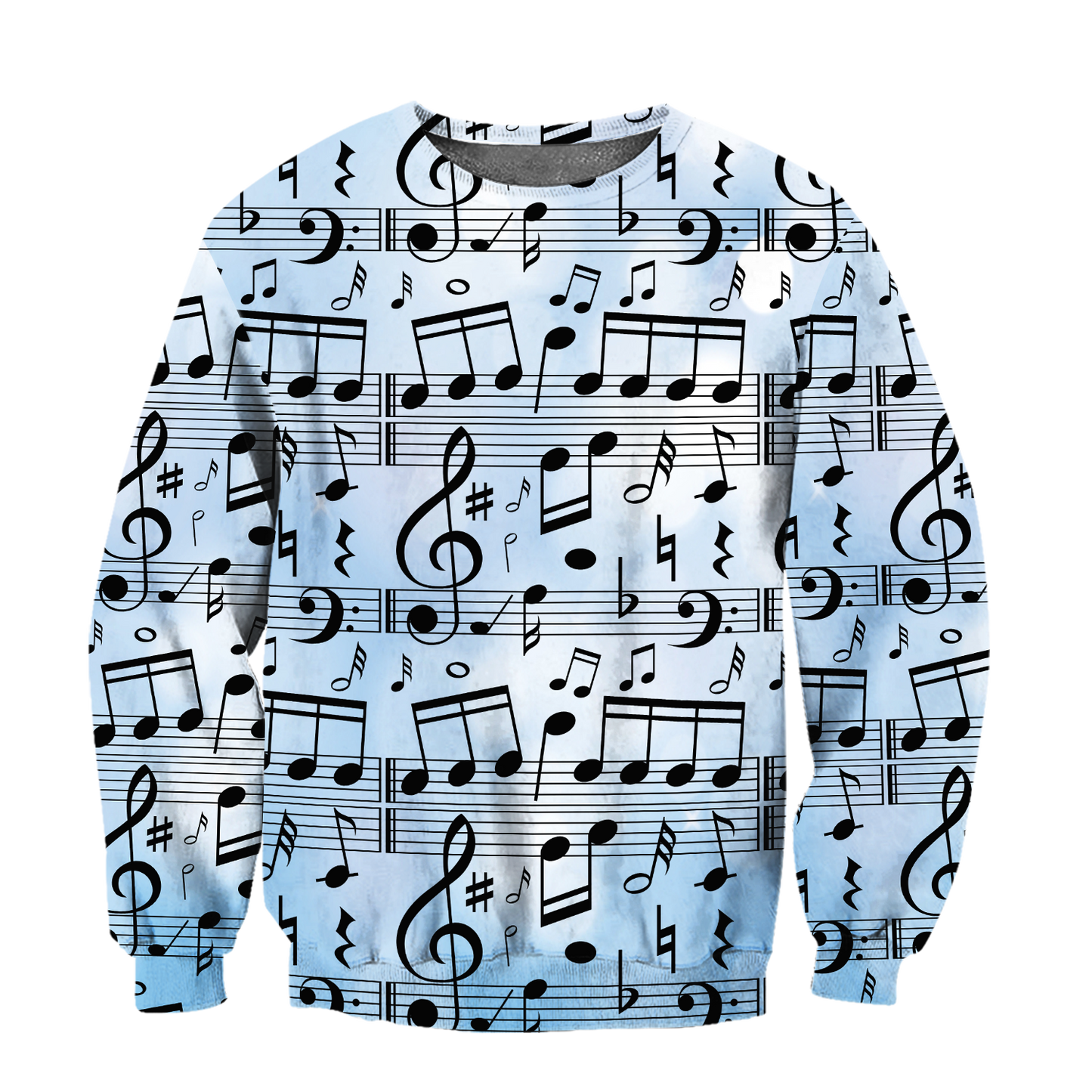 Music Scores 3D All Over Printes-Apparel-HP Arts-Sweatshirt-S-Vibe Cosy™