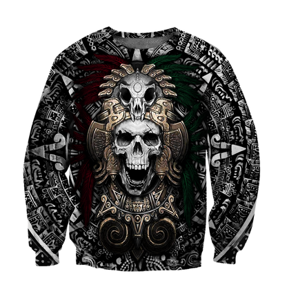 Aztec Skull By ML-Apparel-ML-SweatShirts-S-Vibe Cosy™