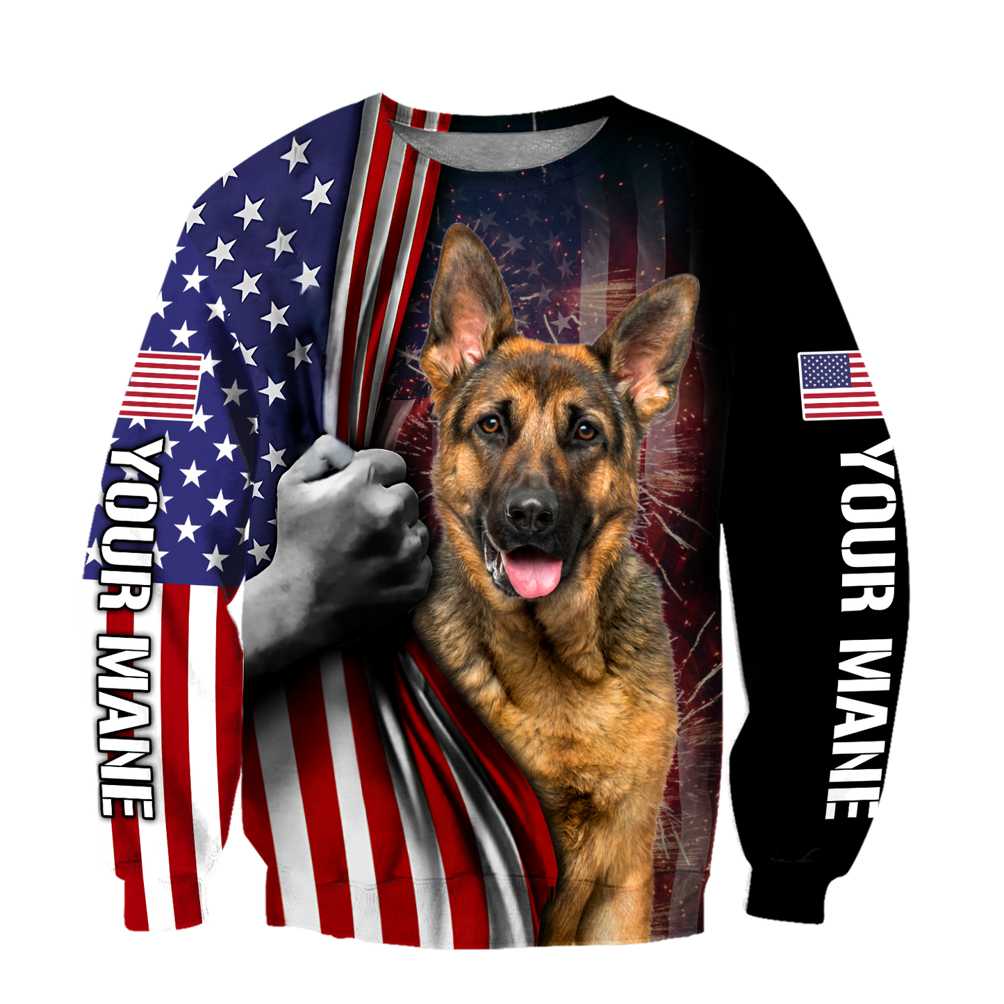 German shepherd custom 3d hoodie shirt for men and women HAC060802