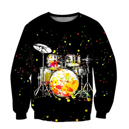 Drum music 3d hoodie shirt for men and women HG HAC23122-Apparel-HG-Sweater-S-Vibe Cosy™