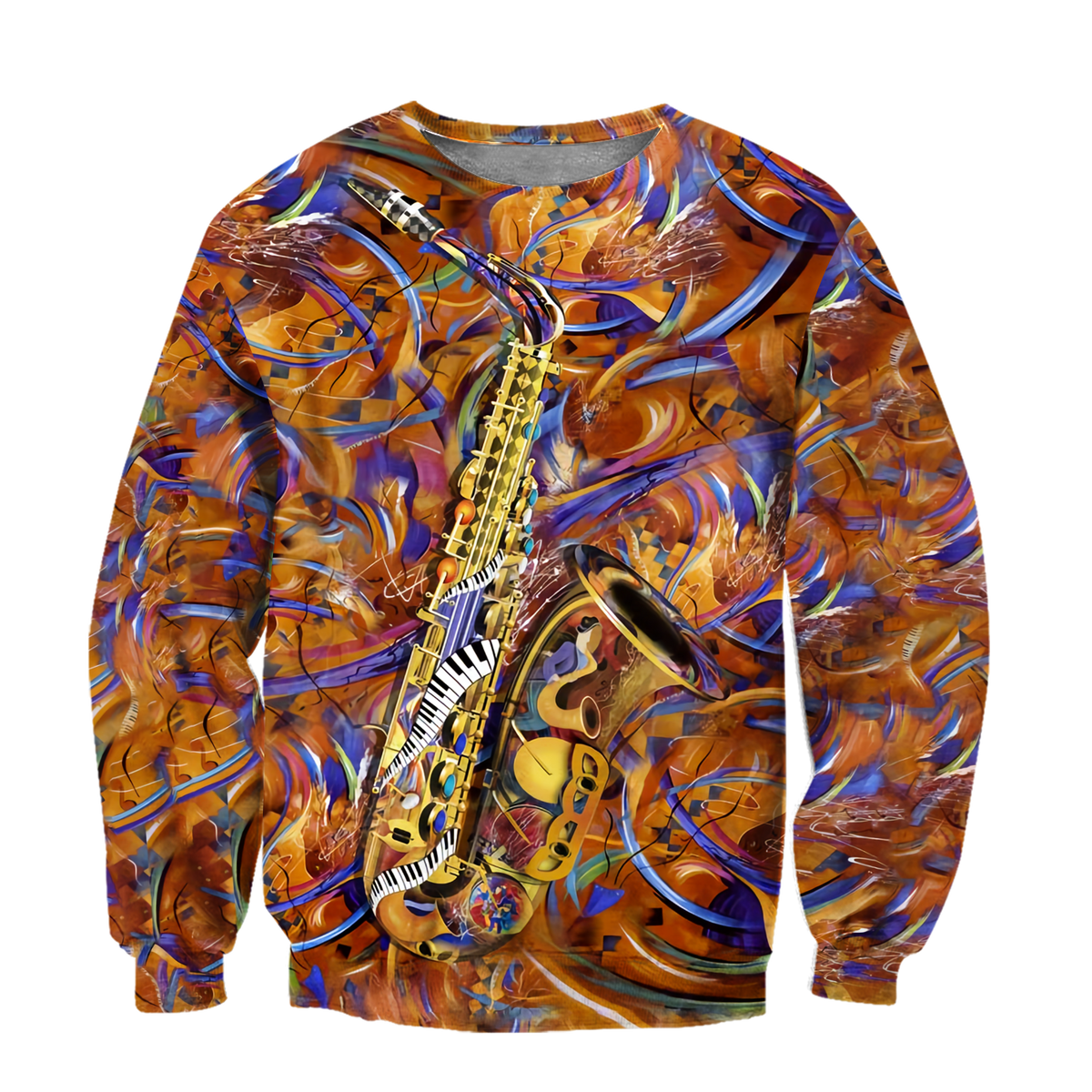 Saxophone music 3d hoodie shirt for men and women HG1144-Apparel-HG-Sweater-S-Vibe Cosy™