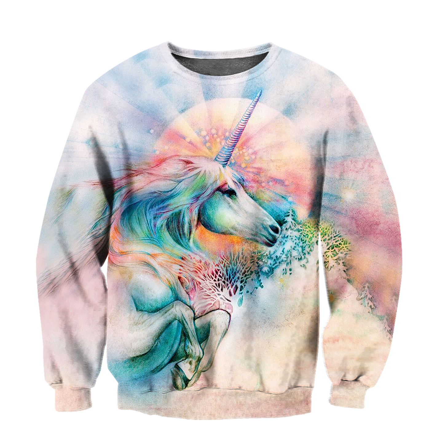 Beautiful Horse 3D All Over Printed shirt for Men and Women Pi060104-Apparel-NNK-Sweat Shirt-S-Vibe Cosy™
