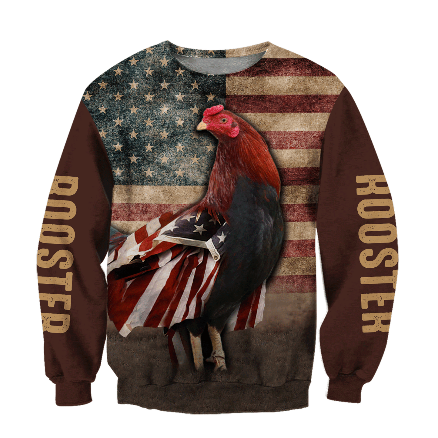 Premium Rooster 3D All Over Printed Unisex Shirts