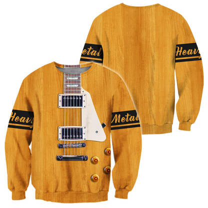 Heavy Metal Guitar 3D All Over Printed Shirts For Men and Women HAC300701-Apparel-TT-Sweatshirt-S-Vibe Cosy™