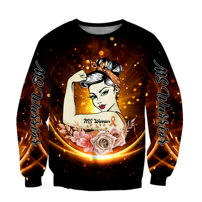 Multiple sclerosis warrior 3d hoodie shirt for men and women HAC270406-Apparel-HG-Sweater-S-Vibe Cosy™