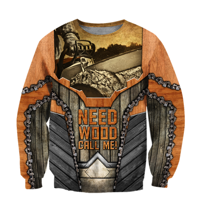 All Over Printed Chainsaw Hoodie MEI09152002-MEI