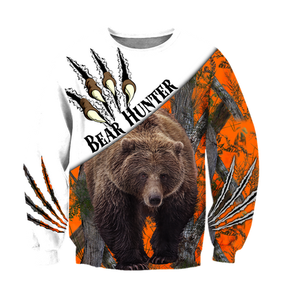 BEAR HUNTING CAMO 3D ALL OVER PRINTED SHIRTS FOR MEN AND WOMEN Pi051201 PL-Apparel-PL8386-sweatshirt-S-Vibe Cosy™
