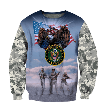 US Army 3D All Over Printed Shirts For Men and Women TA09152001