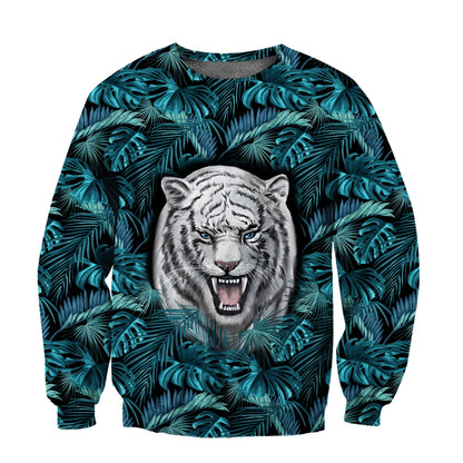 Powerful White Tiger Hoodie For Men And Women MH1908202-TQH
