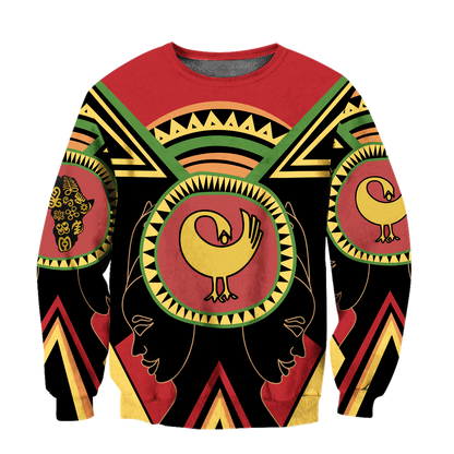 African Adinkra Sankofa Hoodie-ML