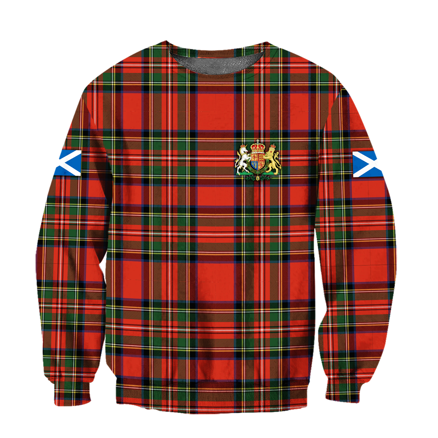 Scotland Tartan 3D All Over Printed Sweatshirt For Men and Women MH2007202-Apparel-TT-Sweatshirt-S-Vibe Cosy™