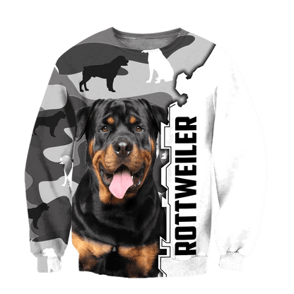 Rottweiler dog 3D All Over Printed shirt & short for men and women PL
