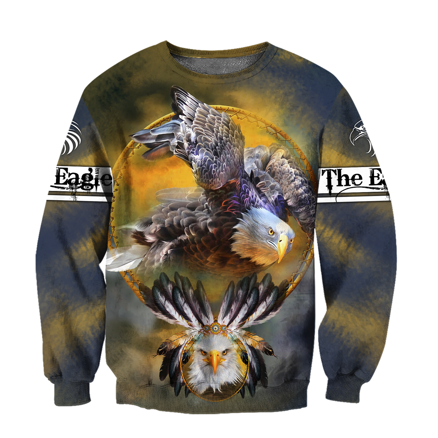 Eagle 3D All Over Printed Shirts For Men & Women-Apparel-TA-Sweatshirts-S-Vibe Cosy™