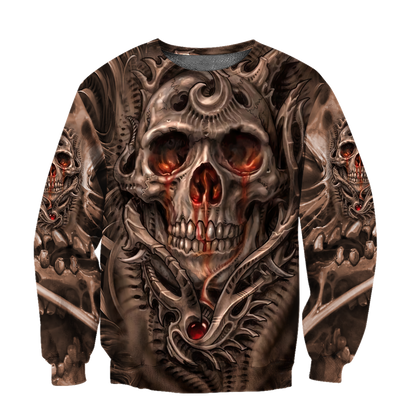 Fantasy Skull Hoodie For Men And Women MEI