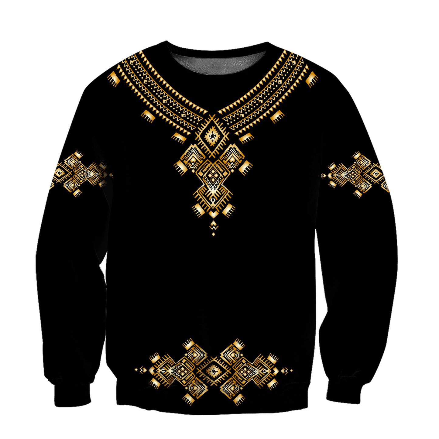 African Luxury Pattern Hoodie-ML