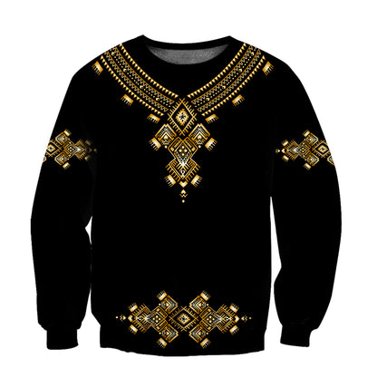 African Luxury Pattern Hoodie-ML