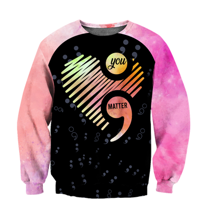 Suicide Prevention Awareness 3D All Over Printed Shirts For Men and Women DQB09112001
