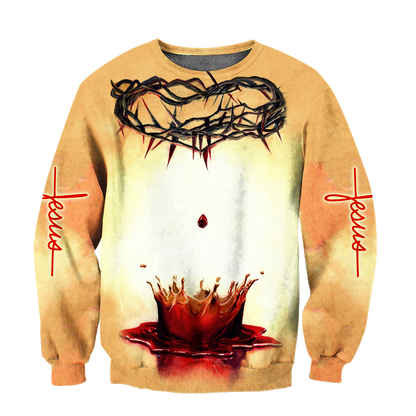 Premium Christian Jesus Catholic 3D Printed Unisex Shirts