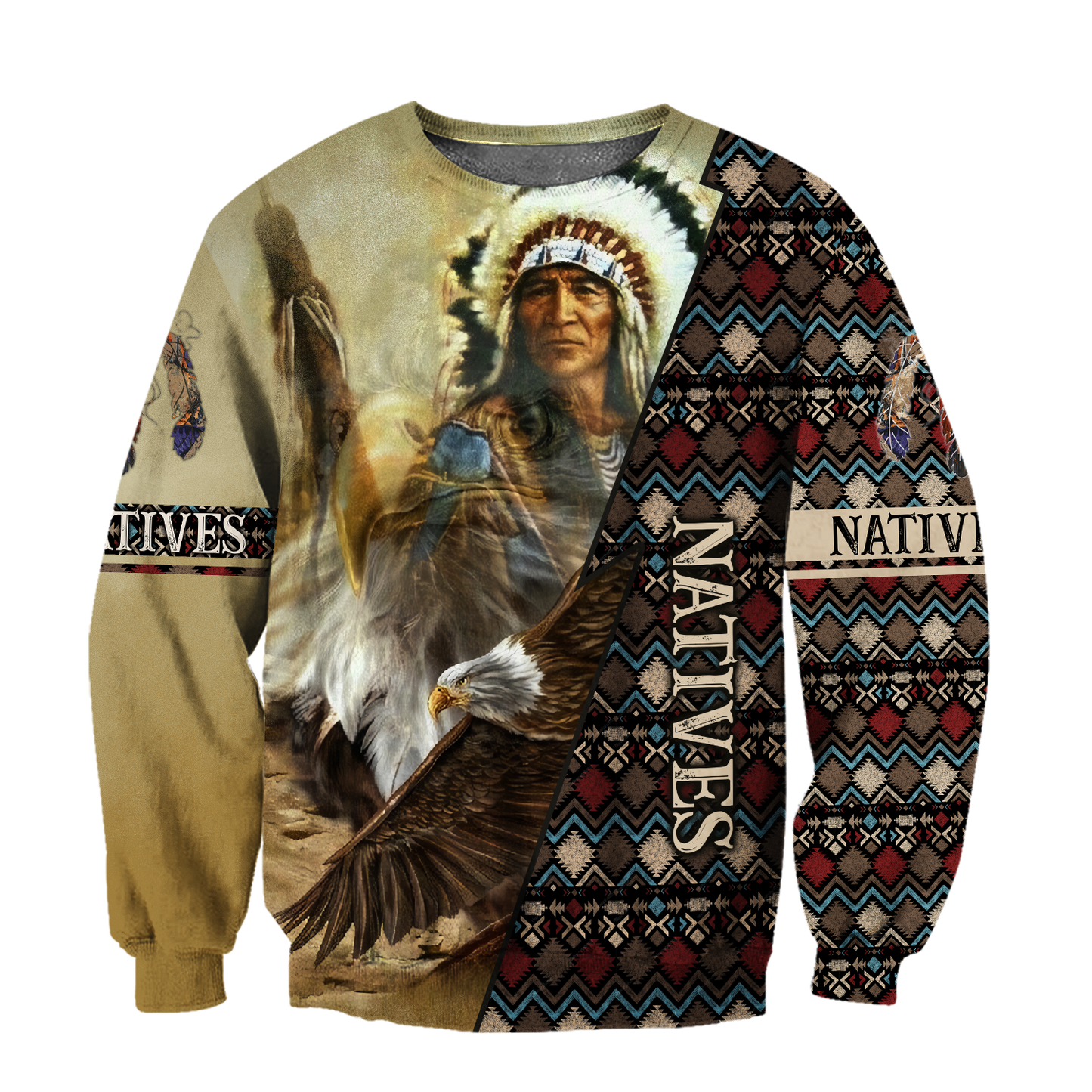 Native American 3D All Over Printed Shirts For Men and Women DQB09122003