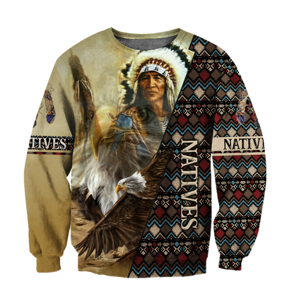 Native American 3D All Over Printed Shirts For Men and Women DQB09122003