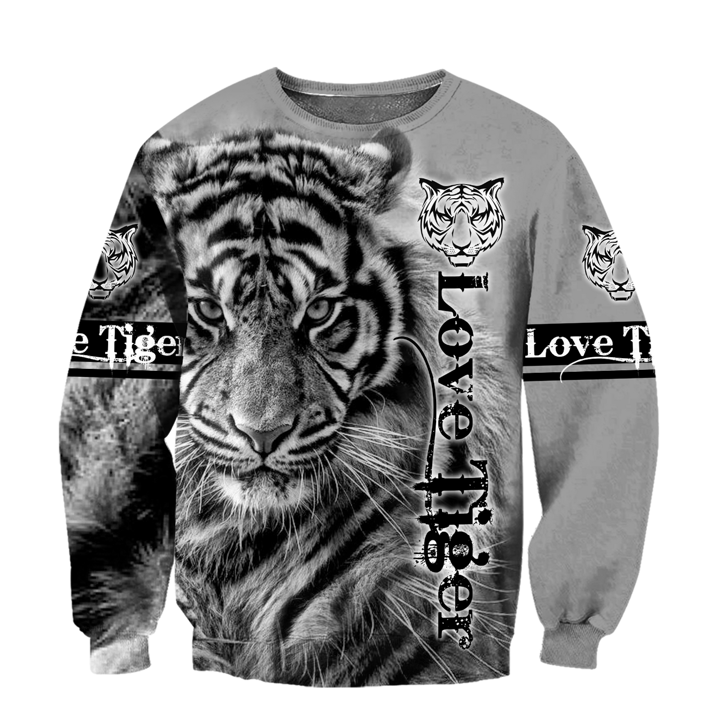 Tiger 3D All Over Printed Shirts For Men & Women-Apparel-TA-Sweatshirts-S-Vibe Cosy™