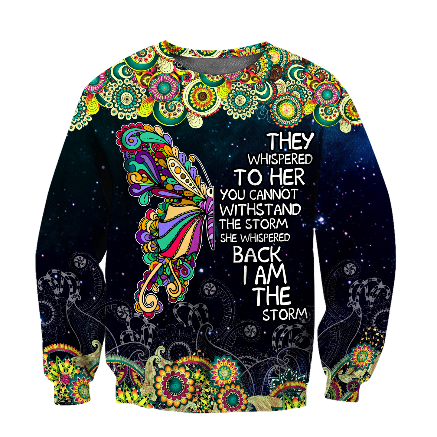 I Am The Storm-Butterfly Combo 3D All Over Print Shirts DQB08032007S