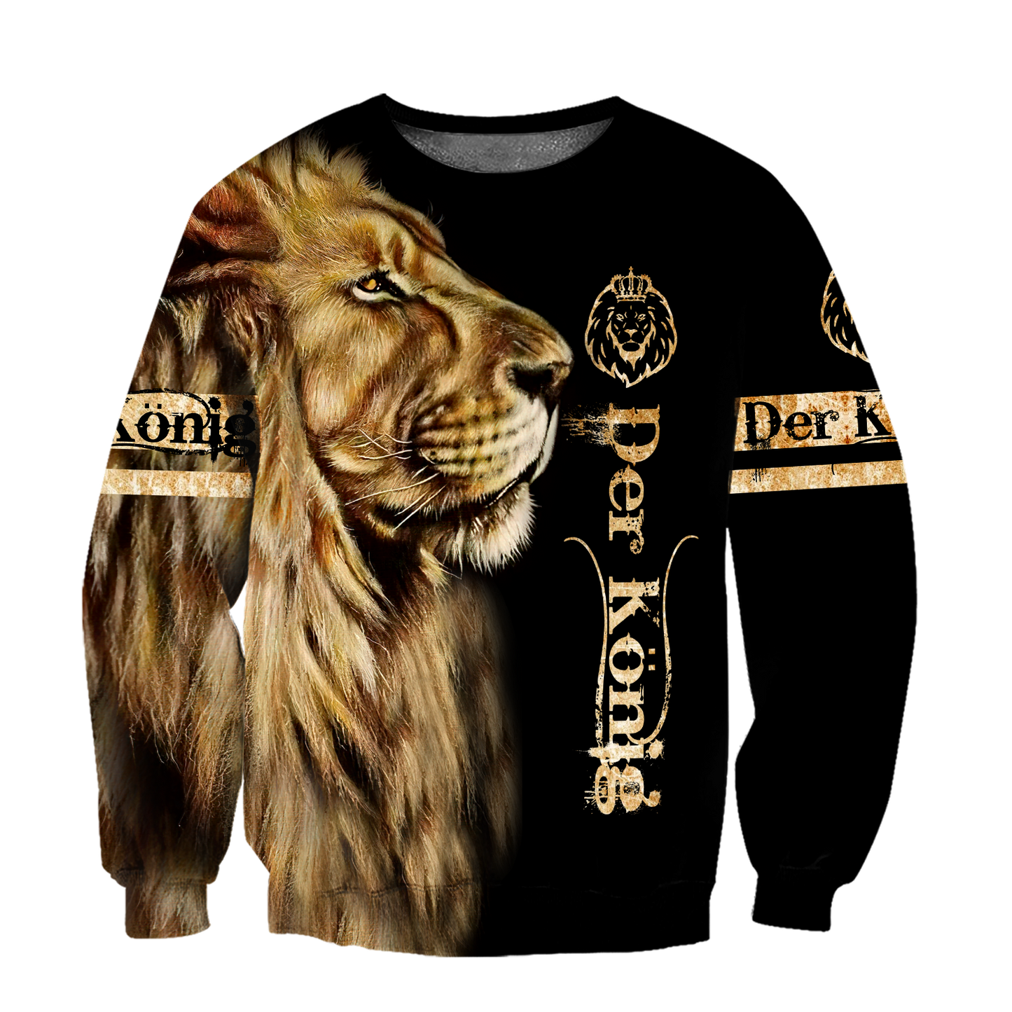 DER KÖNIG 3D All Over Printed Unisex Shirts