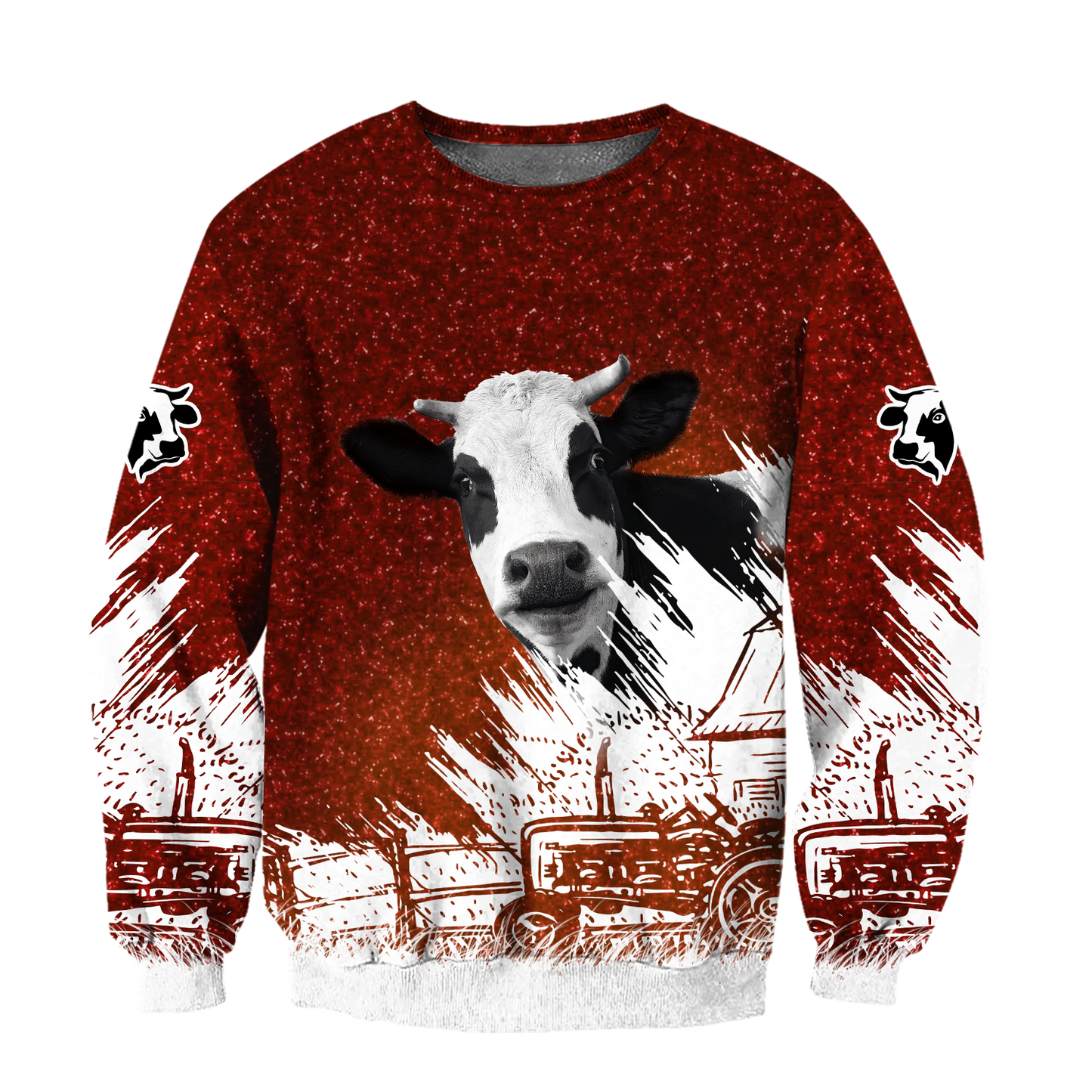 Heifer 3D hoodie shirt for men and women MH211020S