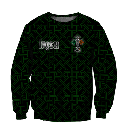 Irish St.Patrick day 3d hoodie shirt for men and women MH301020