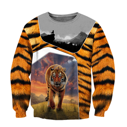 Love Tiger 3D All Over Printed Shirts For Men and Women MH3007203-Apparel-TT-Sweatshirt-S-Vibe Cosy™