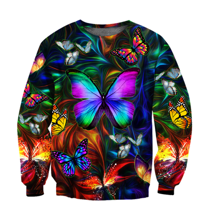 Colorful Butterfly Unisex Shirts MH14112001