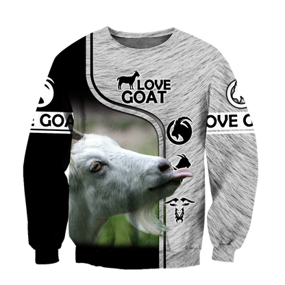 Love Goat 3D All Over Printed Shirts For Men and Women MH3007201S-Apparel-TT-Sweatshirt-S-Vibe Cosy™