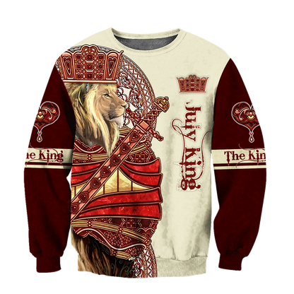 July King Lion Royal  3D All Over Printed Unisex Shirts