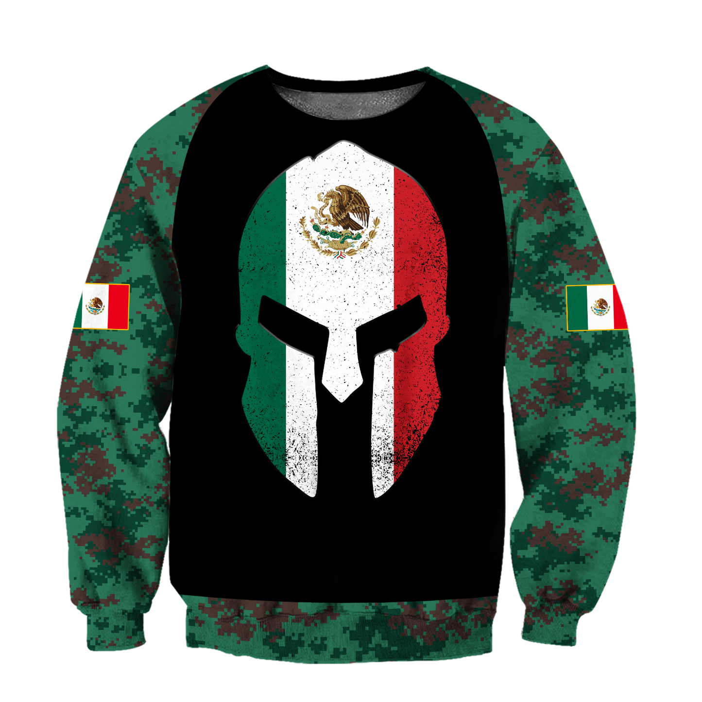 Mexican Coat Of Arm 3D All Over Printed Shirts For Men and Women TA09182002