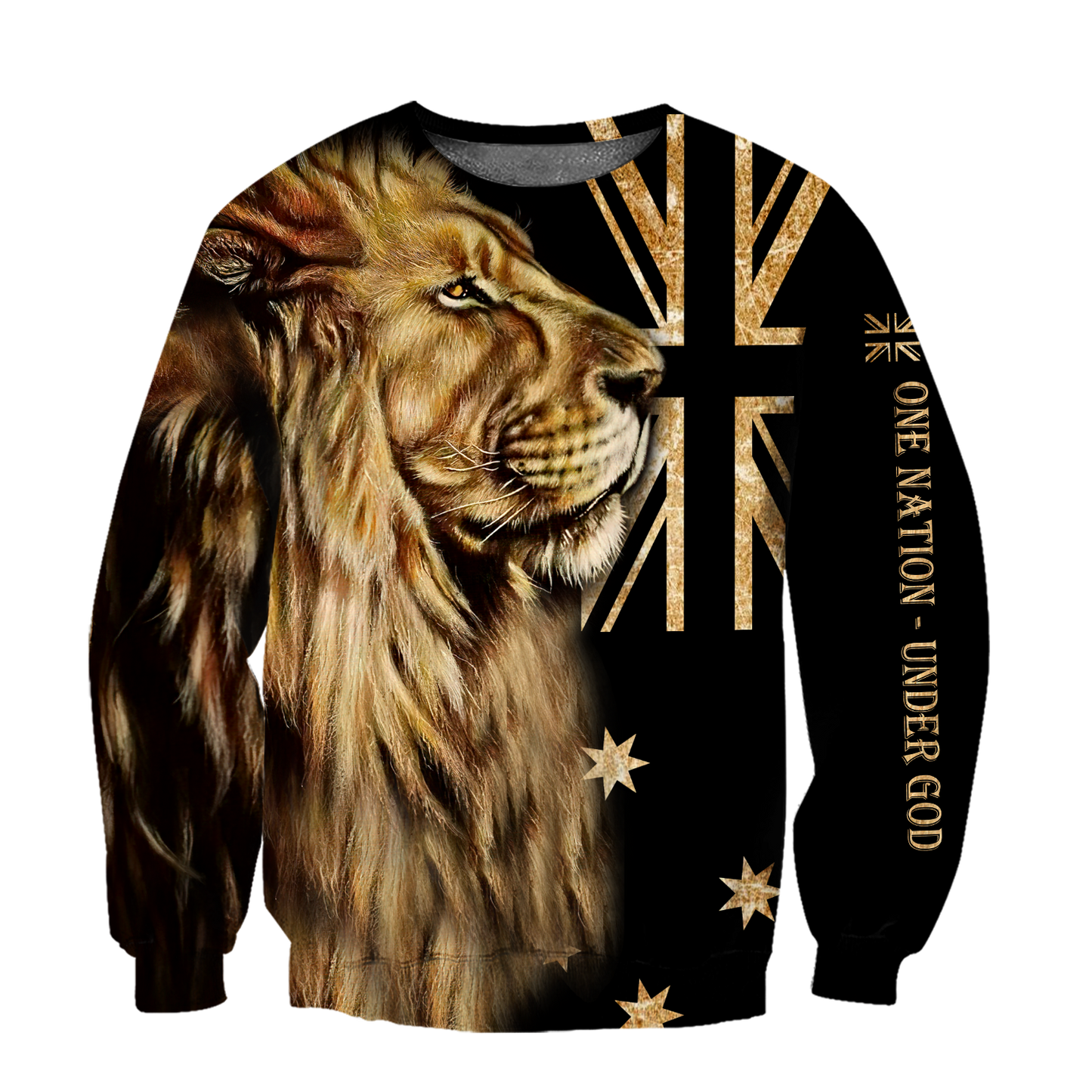 Australia - One Nation Under God 3D All Over Printed Unisex Shirt